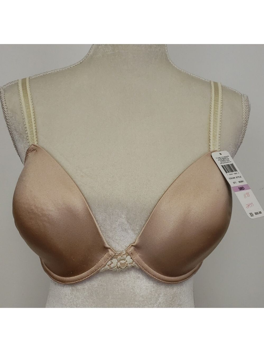 Wacoal Style 65391 Nude 38D NWT